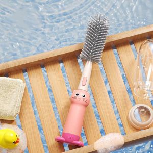 Alternative view of Silicone Feeder Cleaning Brush