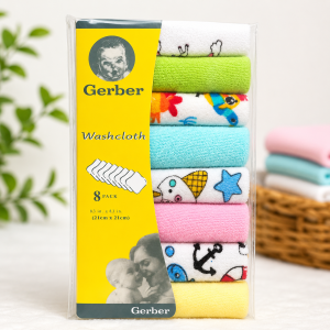 Baby Washcloth 8 pc