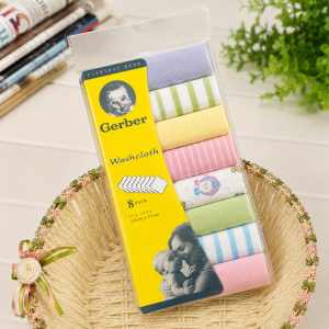 Alternative view of Baby Washcloth 8 pc