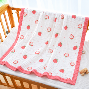 6 Layer Muslin Cotton Baby Swaddle