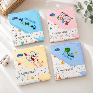 Sweet Baby 100% Cotton Cap Towel